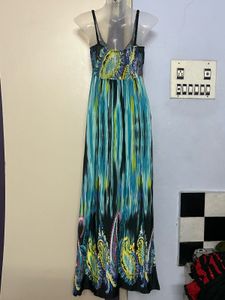 Pintrest padded long maxi one piece