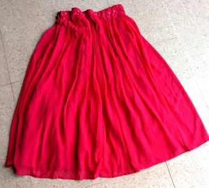 Beautiful  Skrit  Choli With  Srug