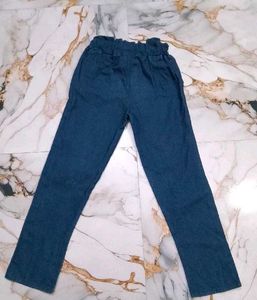 Girl Embroidered Kurti and trouser combo