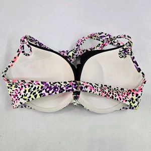 Animal Print Bikini Top 36D
