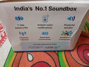 Paytm Soundbox - Brand New