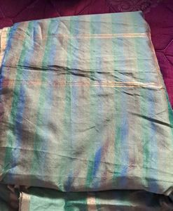 Striped Silk Scarf