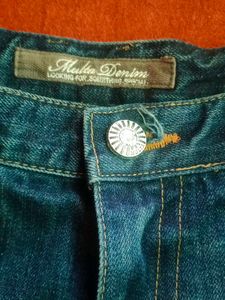 Denim Distressed Shorts