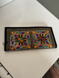 Multicoloured Traditional Clutch