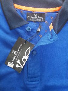 Stylish Blue Polo TShirt