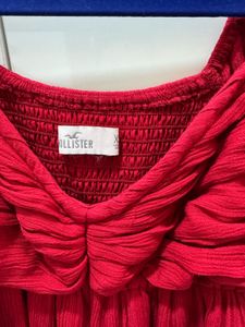 Red Hollister Top