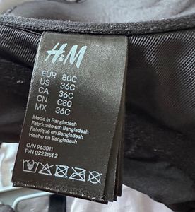 Elegant Black Lace Bra