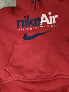 Nike Air Red Hoodie