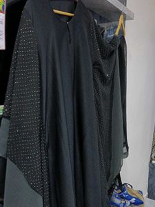 Dubai Stylish Burqa Three Lare Sleeves