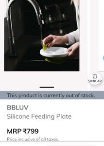 Silicone Feeding Plate For Babies And Toddlers!