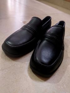 Black Slip-On Loafers