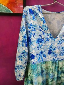 Floral Tiered Maxi Dress