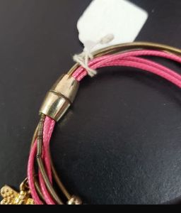 Pink Charm Bracelet