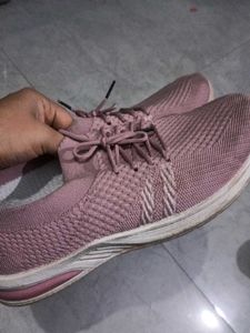 Mauve Casual Shoes