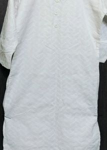 pure white chikankari top