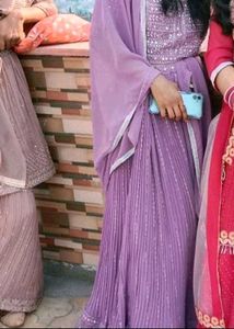 Engagement Wedding Latest Levender Lehnga