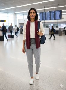 HUE Pinstripe Trousers: Comfort Meets Chic! ✨🥂