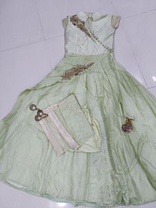 Beautiful Gown with leggings and dupatta