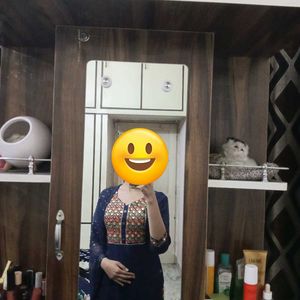 Elegant Navy Blue kurta set