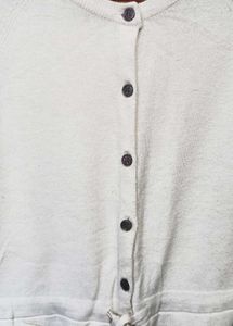 Off White Wooden Dress