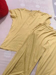Yellow Night Suit