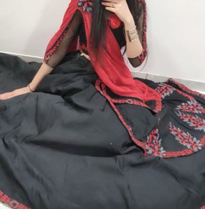 Red Black lahenga
