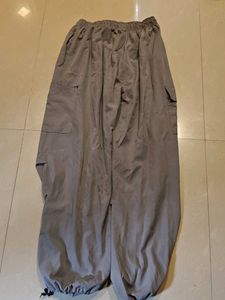 Gray Cargo Sweatpants