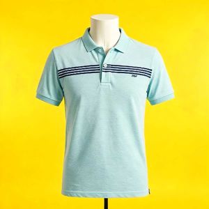 Men&#39;s Striped Polo Shirt