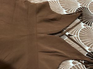 Strap Brown 👗 Dress