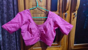 💗Magenta Saree - Elegant Drape