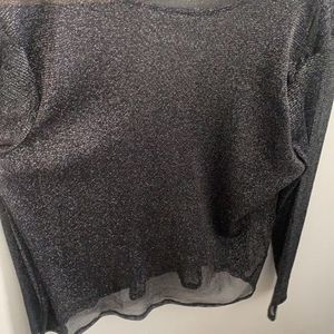 Sheer Sparkle Top