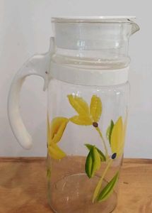 Vintage Floral Pitcher