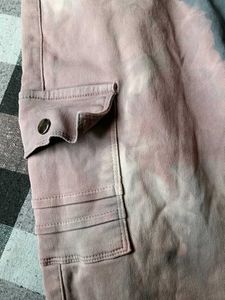 Dyed Denim Pant
