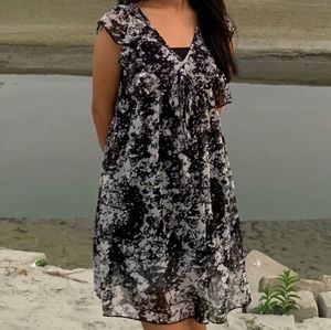 Floral Ruffle Dress
