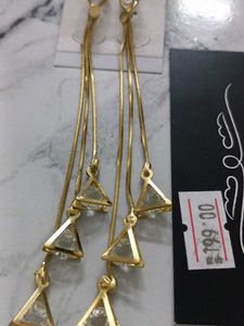 Triangle Dangle Earrings