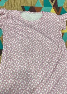 Floral Flutter Sleeve Dress