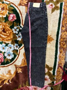 Mom Denim Jeans (charcoal)