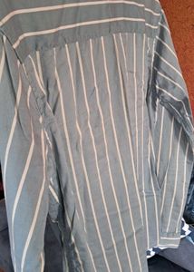 The Indian Garage Striped Shirt (Light Blue)
