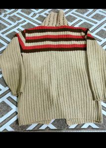 Vintage Striped Cardigan