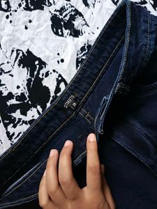 Dark Blue baggy jeans