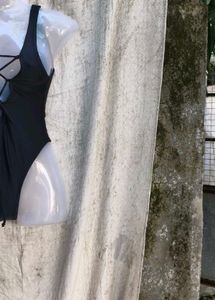 36119. Black One Piece Swimsuit
