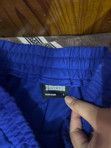 Bonkers Blue Cargo Sweatpants