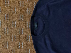 ZARA ROUND NECK ROYAL BLUE SWEATER