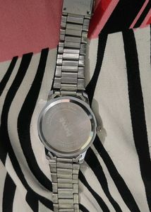HMXT Silver Classic Watch
