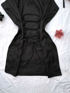 Corset Back Strappy Kurti 🖤