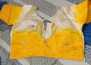 Beautiful Lehenga Choli Dupatta For Haldi Function