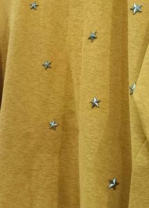 Mustard Cold Shoulder Vest