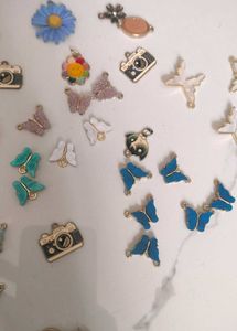 mix  necklace/bracelet  Charms 37 piece