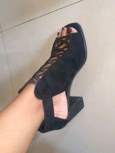 Catwalk Black Heels