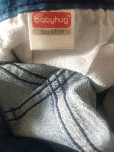 Babyhug Jeans Pant For 4-5 Years Old